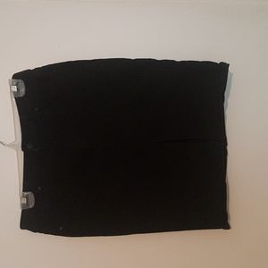 Black Jean Skirt, d. jeans, Size 8